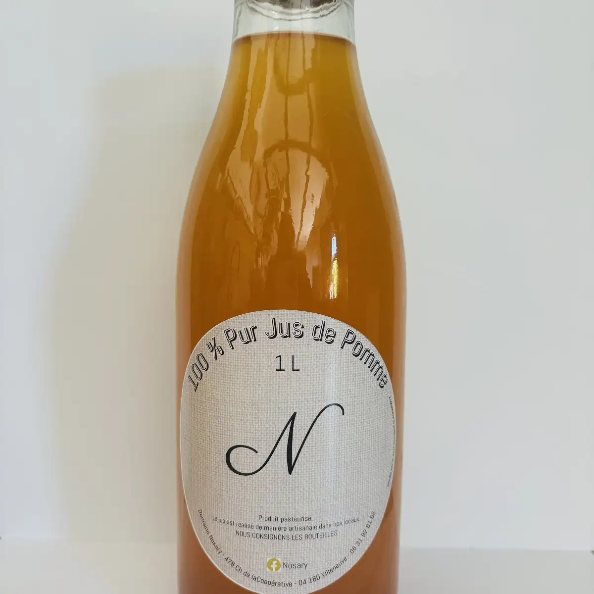 Jus de pomme artisanal